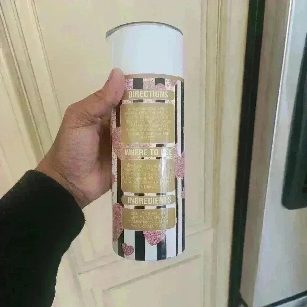 2 . love potion number 9 valentine's day tumbler